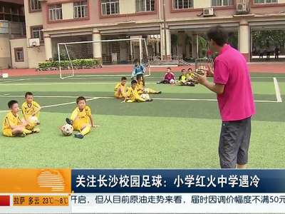 关注长沙校园足球：小学红火中学遇冷