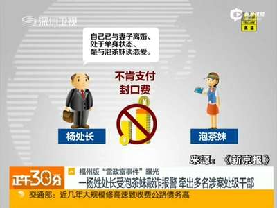 [视频]福州商人派泡茶妹色诱众官员拍开房照敲诈