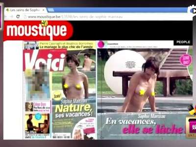 [视频]苏菲·玛索全裸戏水 身材依旧完美(图)