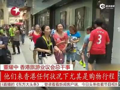 [视频]内地游客在港被殴致死 事发街道所有店面已关门