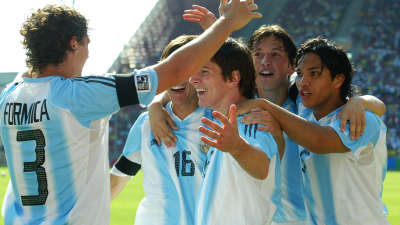 2005年荷兰世青赛半决赛 阿根廷2-1巴西