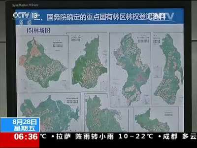 [视频]国土资源部国家林业局交接重点国有林区林权登记资料