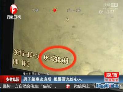 [视频]男子肇事逃逸后 报警冒充好心人