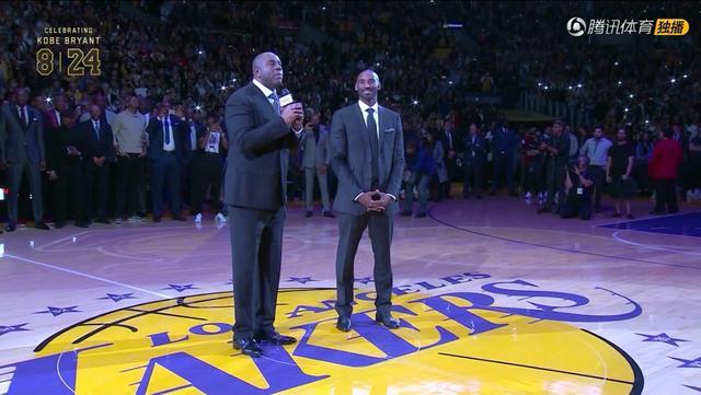 历史前十5位出席科比退役，网友：这阵容冠军戒指加起来吓死人