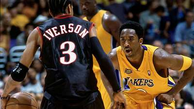 经典对决!2001年总决赛OK组合61分vsAI35分