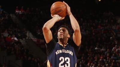 浓眉哥14-15赛季官方十佳球 平筐空接+三分绝