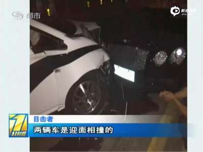 [视频]深圳副局长驾警车撞上宾利 倒车欲逃逸又撞车