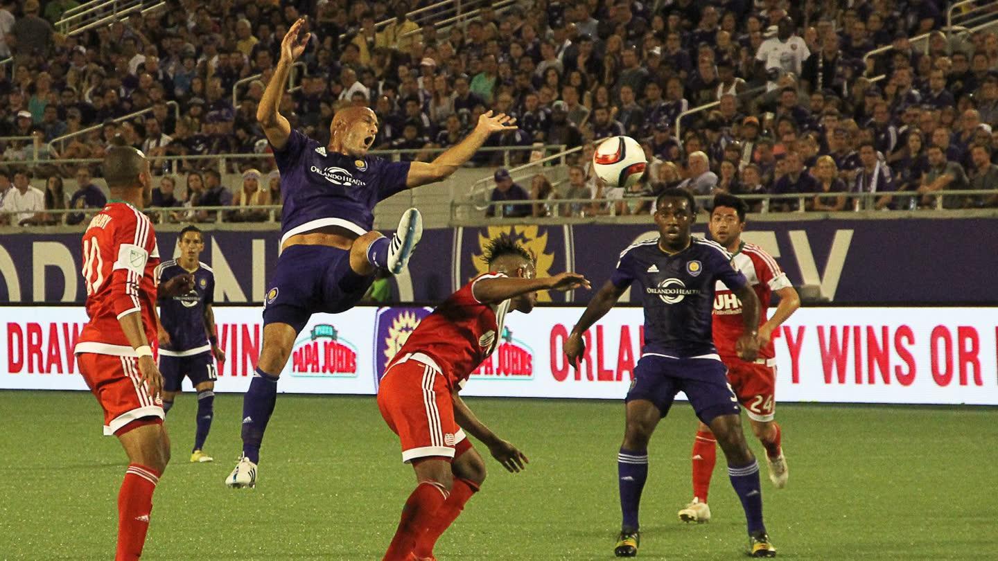 新英格兰革命VS奥兰多城_美国职业足球大联盟