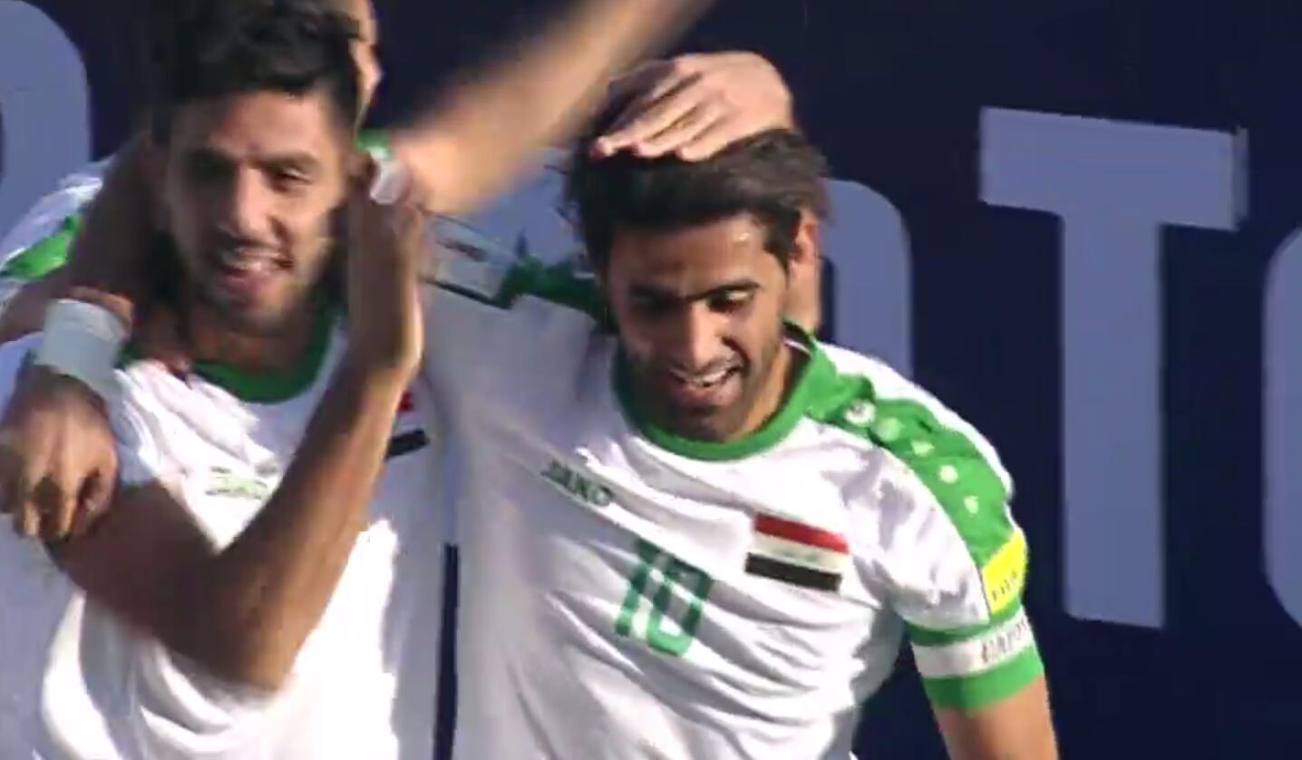 12强赛-拉希姆上演大四喜 伊拉克4-0战胜泰国