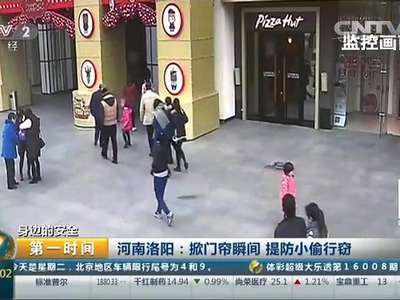 [视频]身边的安全 河南洛阳：掀门帘瞬间 提防小偷行窃