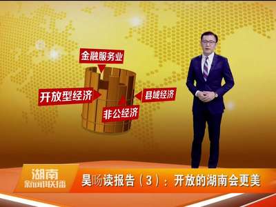 昊旸读报告（3）：开放的湖南更美