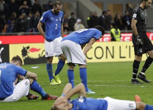 意大利无缘世界杯后布冯痛苦,文图拉带给意大