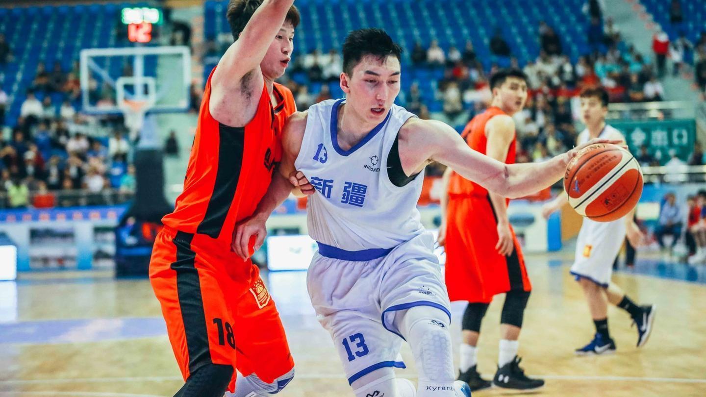 全运会新疆队十佳球 王子瑞连续变向杂耍+可兰强行超车2+1-乐视体育