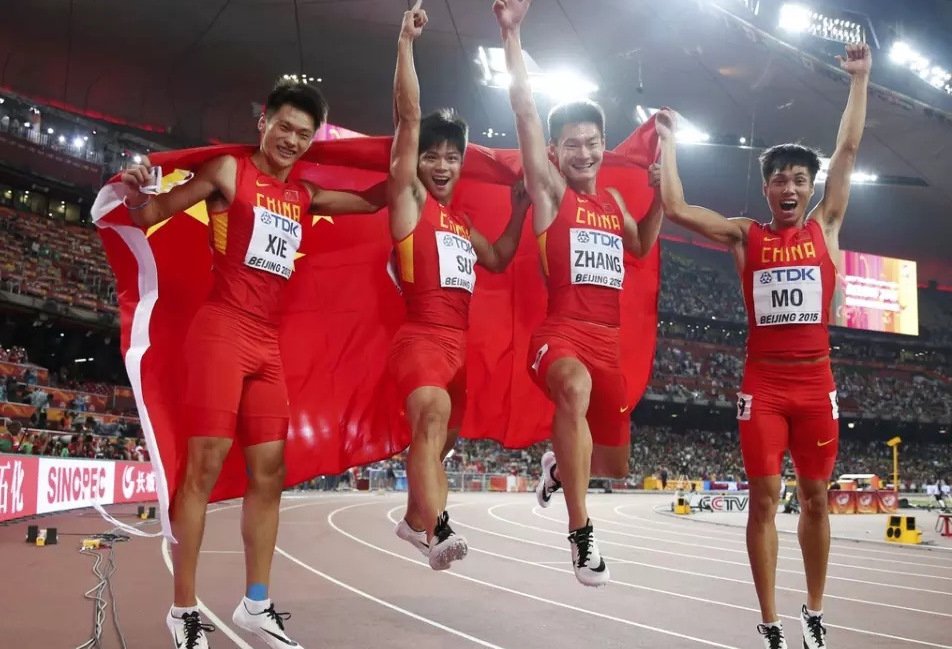 喜大普奔!中国男女4×100米接力队双双入围奥运