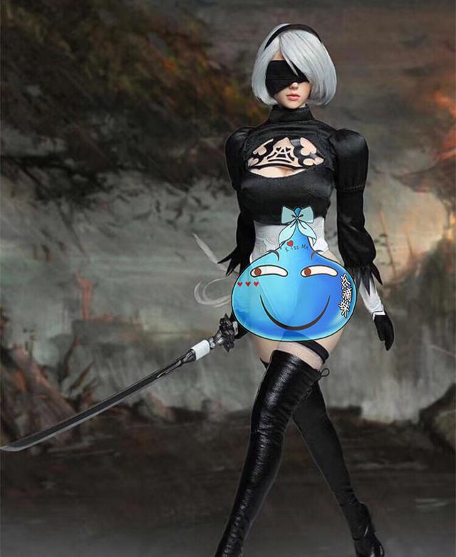 斗鱼魔王cos尼尔·机械纪元,2b小姐姐真的美!-乐视体育