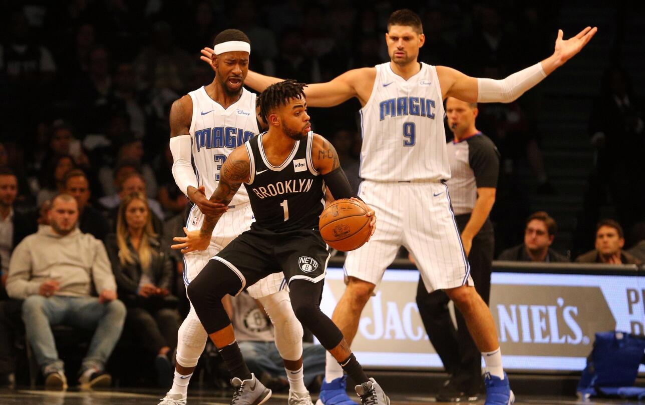 拉塞尔17分武神41+12创新高 篮网6人上双险胜魔术-乐视体育