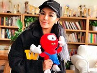 江映蓉直播专访热情与粉丝互动