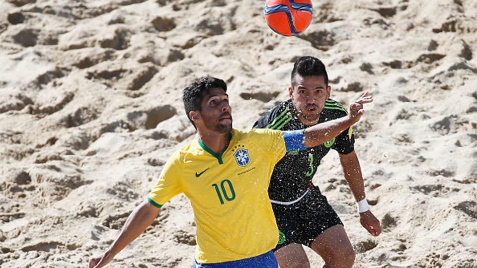 巴西沙滩足球队VS墨西哥沙滩足球队_沙滩足球