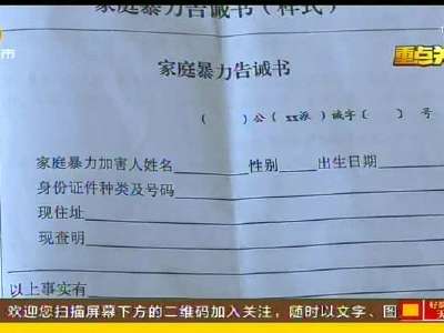 新法实施第一天·湖南首个“反家暴合议庭”成立
