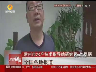 [视频]男子捕获3斤重巨型黄鳝：至少活了30年 头上长角似化龙