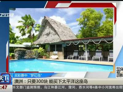 [视频]买彩票中“梦幻岛”：澳洲——只要300块 能买下太平洋这座岛