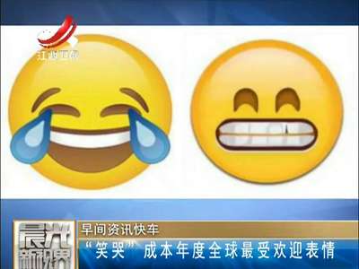 [视频]“笑哭”成本年度全球最受欢迎表情