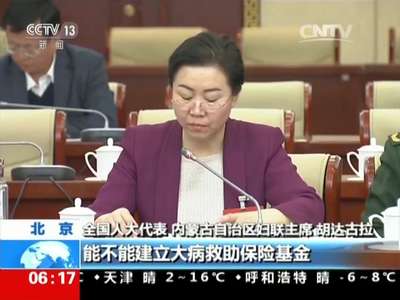 [视频]两会全视点·女代表在履职中过三八妇女节