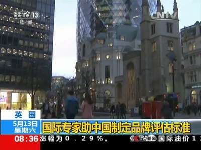 [视频]英国：国际专家助中国制定品牌评估标准
