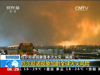 [视频]艾伯塔省森林大火