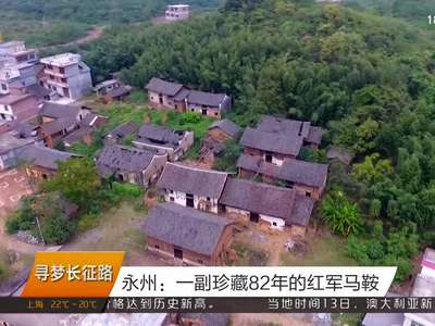 永州：一副珍藏82年的红军马鞍