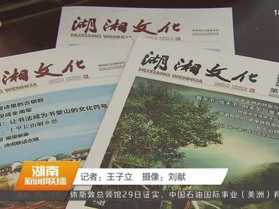 湖湘文化交流协会第三届会员代表大会召开