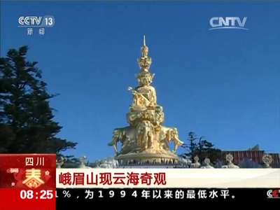 [视频]四川：峨眉山现云海奇观