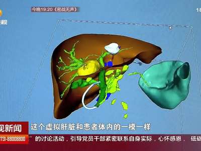 高难度手术提前“演练” “虚拟肝”降低手术风险