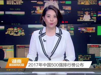 2017年中国500强排行榜公布