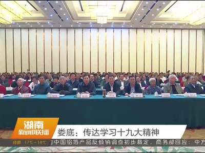 娄底：传达学习十九大精神