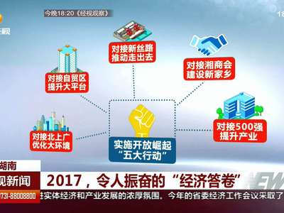 2017，令人振奋的“经济答卷”