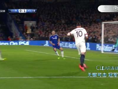 [视频]切尔西总分2-4落败 伊布传射率巴黎晋级