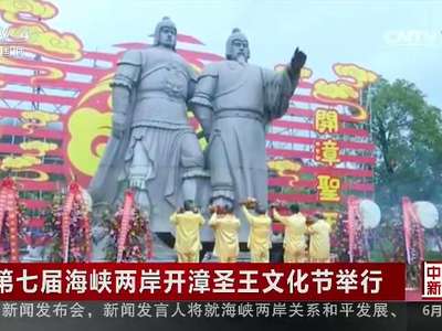 [视频]第七届海峡两岸开漳圣王文化节举行