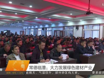 常德临澧：大力发展绿色建材产业