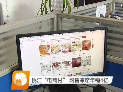 桃江“电商村”网售凉席年销4亿