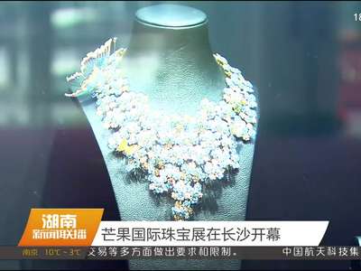 芒果国际珠宝展在长沙开幕