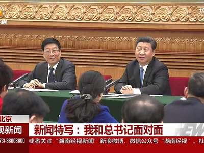 新闻特写：我和总书记面对面