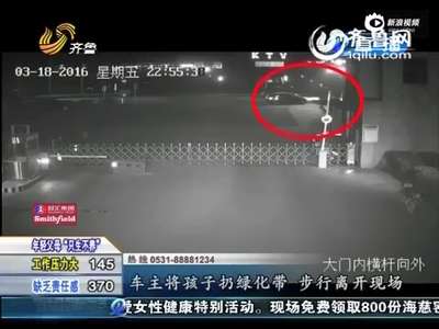 [视频]女大学生撞飞幼童扔绿化带 逃逸后淡定去游乐场