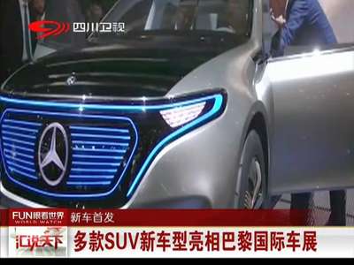 [视频]多款SUV新车型亮相巴黎国际车展