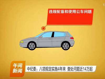 中纪委：八项规定实施4年来 查处问题近14万起
