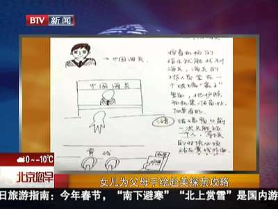 [视频]女儿为父母手绘赴美探亲攻略 满满都是爱！