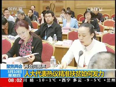 [视频]聚焦两会：两会同期声 人大代表热议精准扶贫如何发力