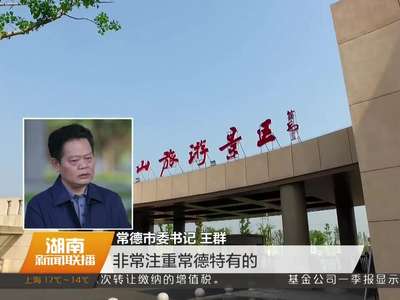 专访常德市委书记王群 