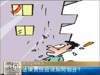 [视频]高空坠物频发 法律责任应该如何划分？