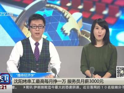 [视频]夏日“撸串经济学”：烤串工最高每月挣一万